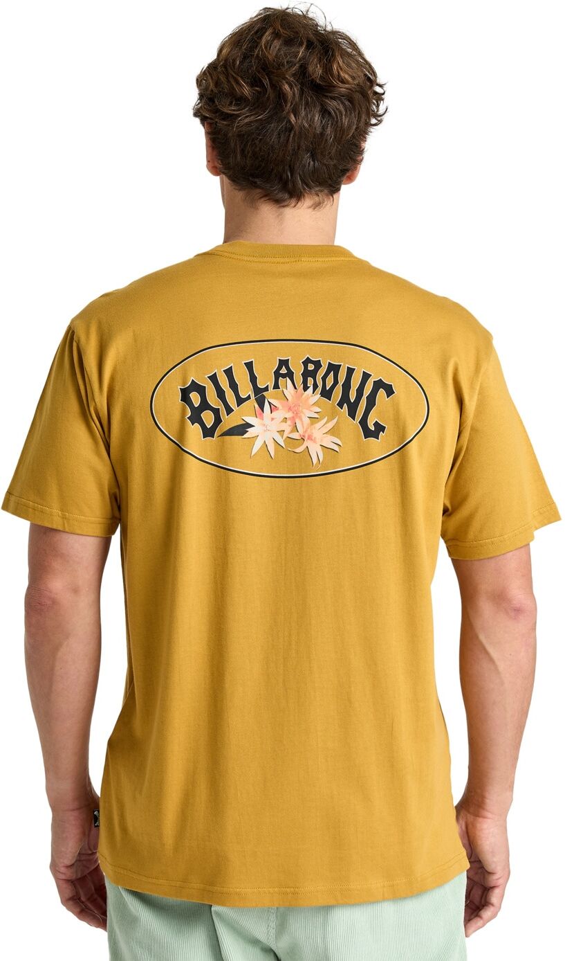 T-Shirt BILLABONG "Orbit", Herren, Gr. XL, gold (vintage gold), 100% Baumwolle, Shirts T-Shirt