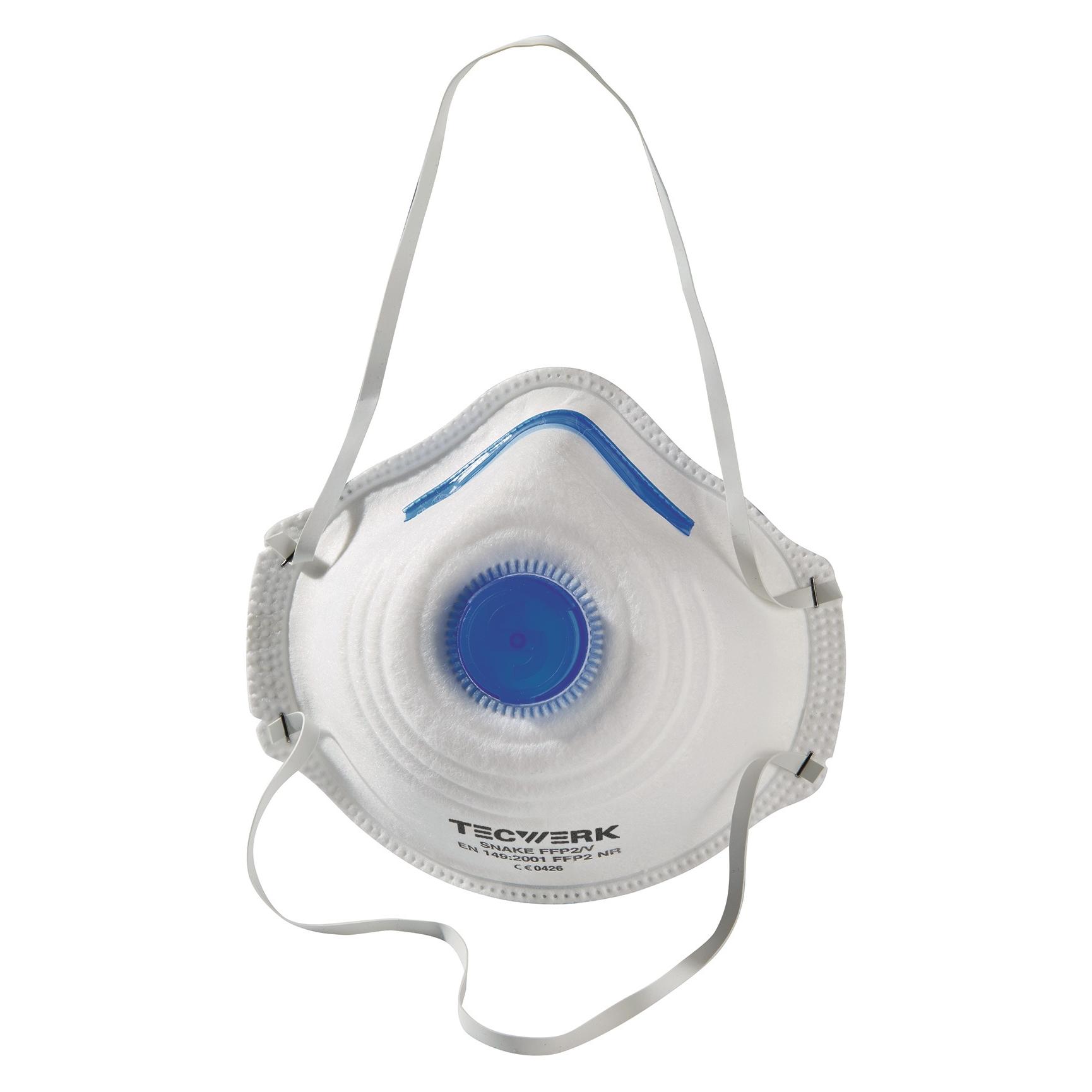 Tecwerk Atemschutzmaske Snake (FFP2, 12x) (2000370609)