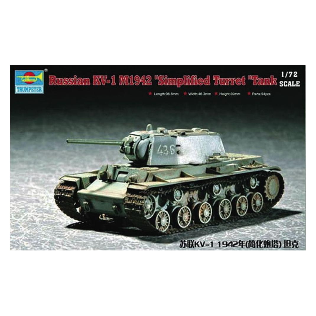 Trumpeter Russian KV-1 (Model 1942) (07234)