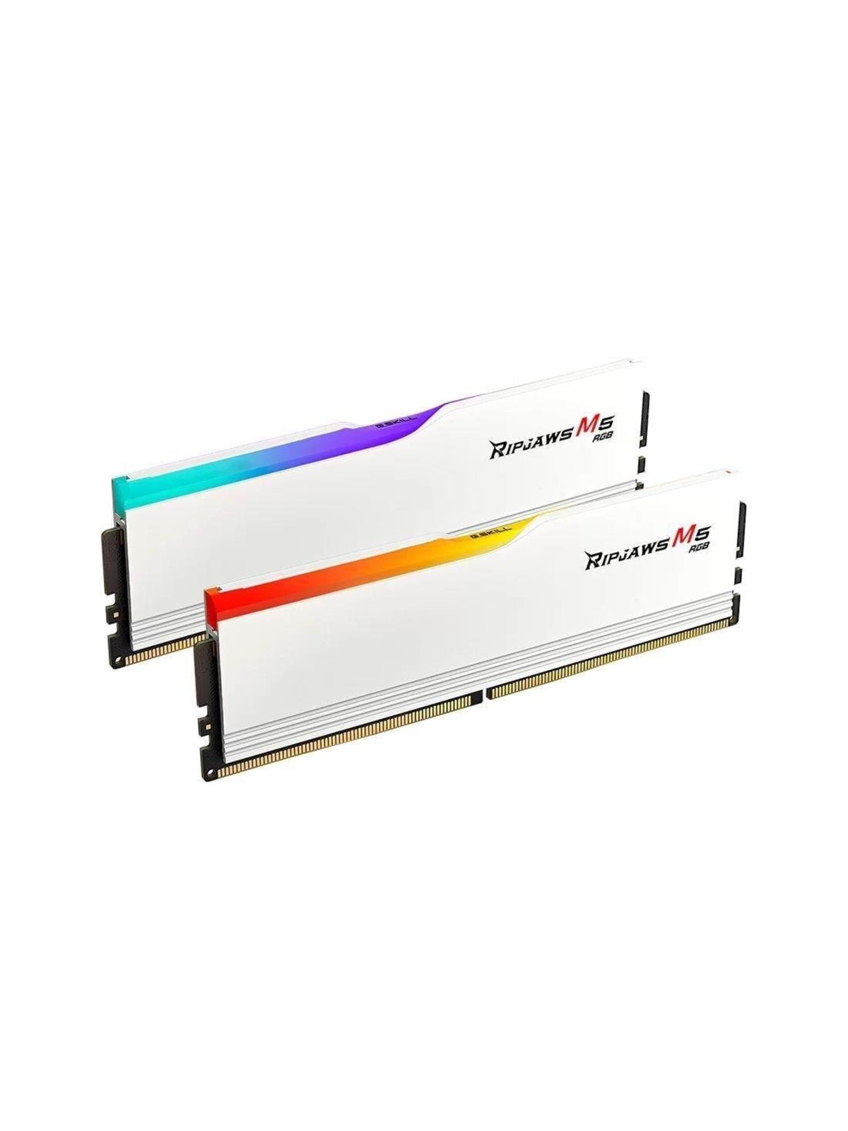 G.Skill Ripjaws M5 RGB DDR5-6800 - 32GB - CL34 - Dual Channel (2 pcs) - Intel XMP - Weiß mit RGB