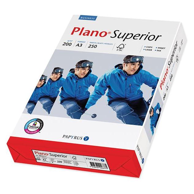 Papyrus Plano Superior (A4, 250 Blätter, 200 g/m²) (88026788)