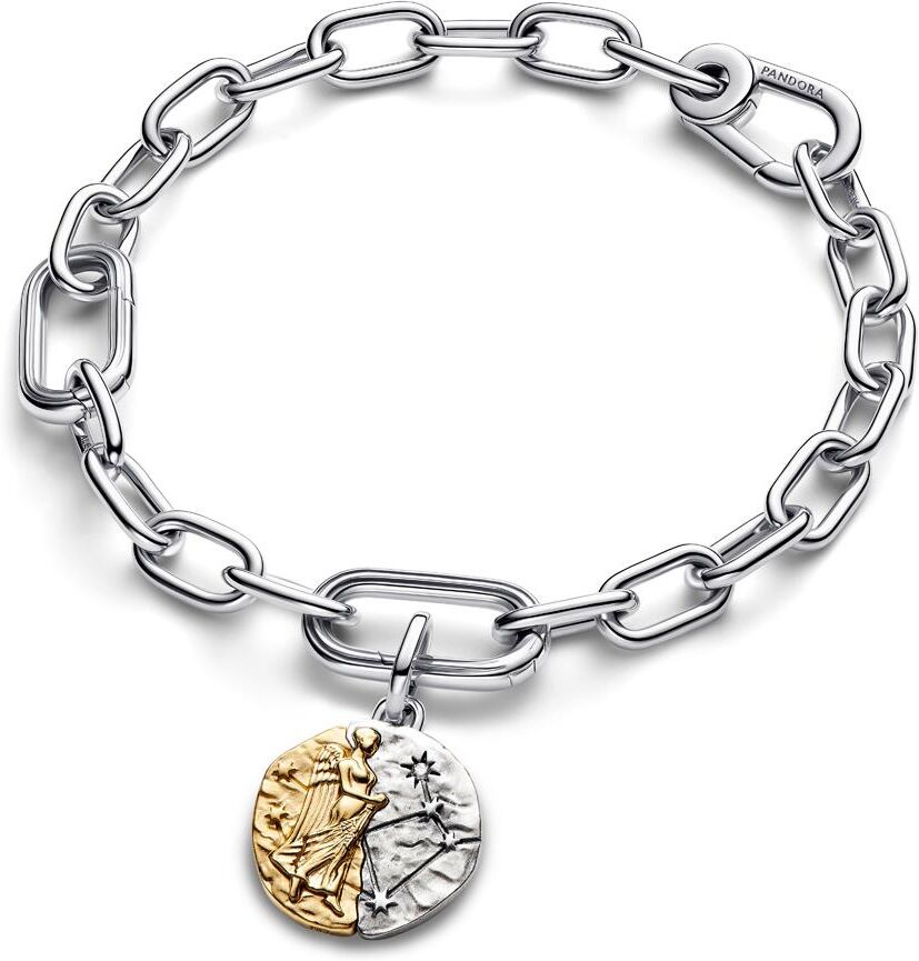 PANDORA Talisman Jungfrau Medaillon Charm silber-gold
