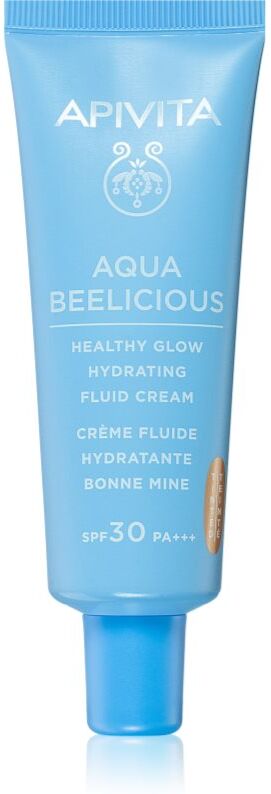 Apivita Aqua Beelicious Tinted Fluid SPF30 leichtes getöntes Fluid zur Verjüngung der Gesichtshaut SPF 30 40 ml