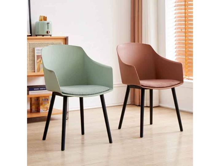 Meubles nordiques, chaise de salon en plastique, fauteuil, chaises de salle à manger créatives, tabouret d'habillage de chambre, siège de loisirs, chaise de bureau