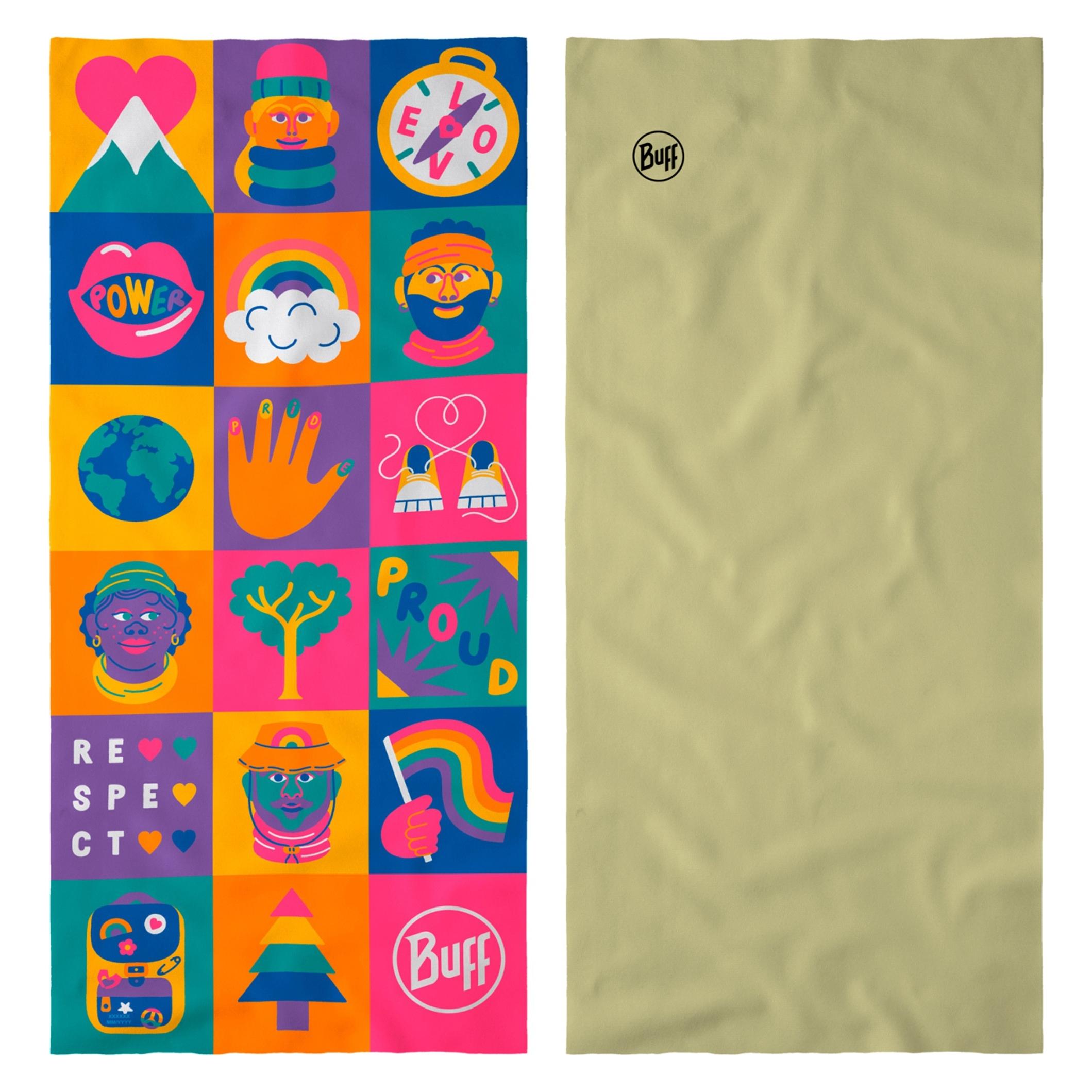 Buff Coolnet UV Doppelpackung Pride Bandana (BU135784/555)