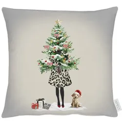 Apelt Kissen Holly 39 x cm Mischgewebe Bunt