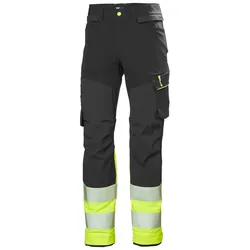 Warnschutz Stretch Bundhose Kl. 1 "ICU BRZ HH CONNECT™" - C44 - gelb/dunkelgrau