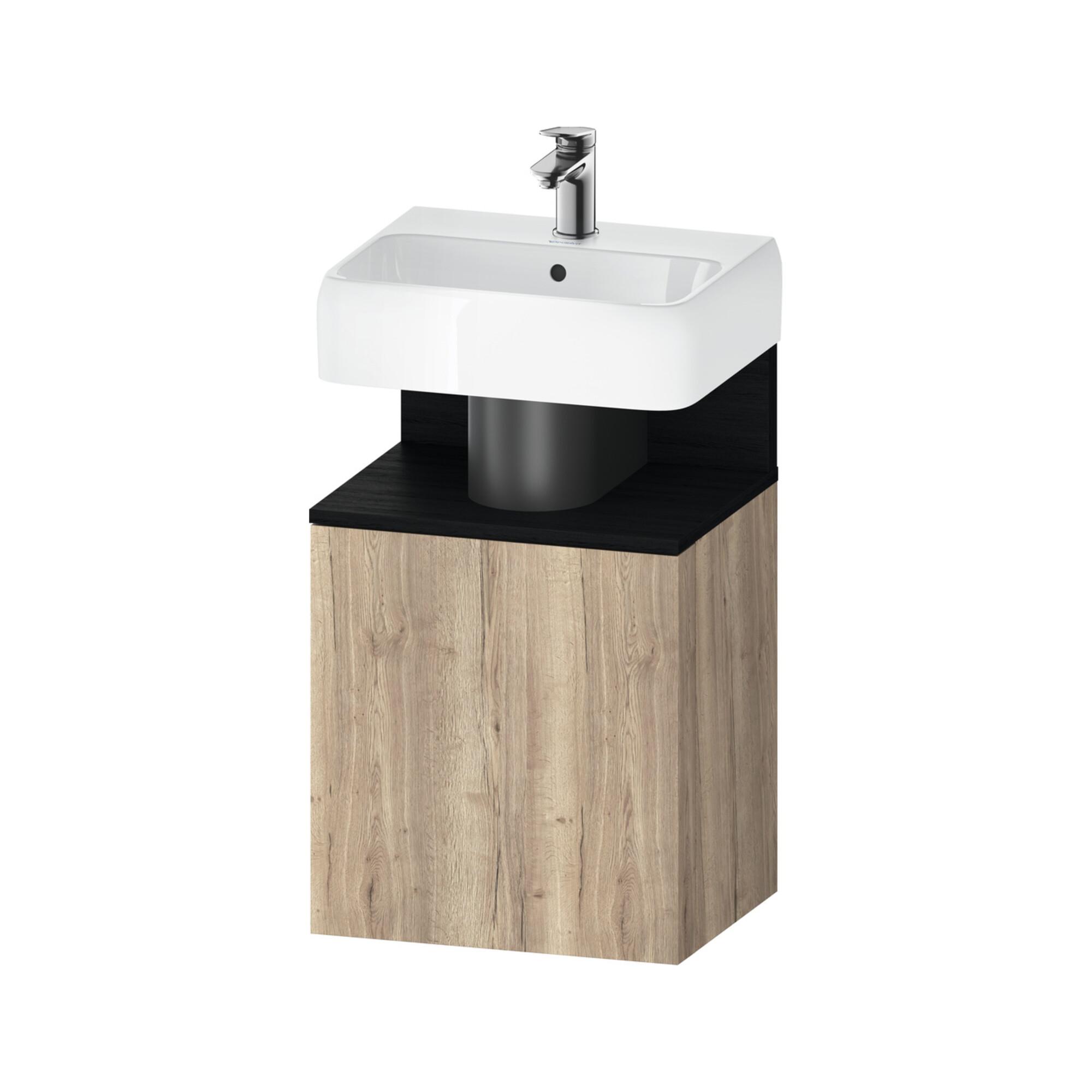 Duravit Waschtischunterschrank Qatego 44x35x64,5cm, 1 T, T r, E sw/E Mamor (QA4076R16550000)