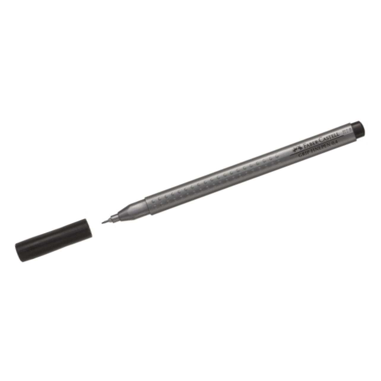 Faber-Castell Fineliner Grip schwarz (10 Stück) (10x) (363449)