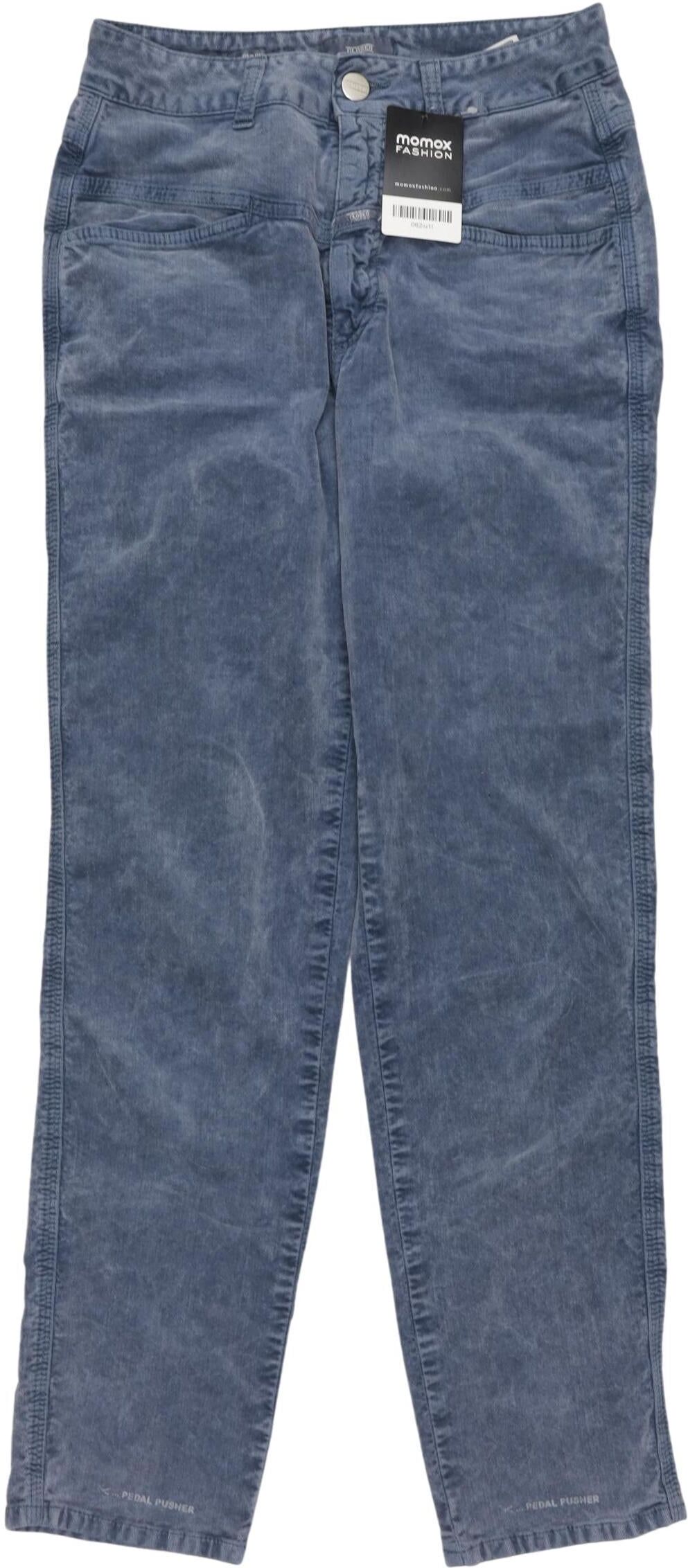 Closed Damen Stoffhose, Blau, Gr. EU 34 (IT 40), Baumwolle / Elasthan - Second Hand