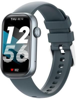 CaseAndConnect "QS50 Bluetooth Calling Smart Watch With 1.47"" HD TFT Display, Fitness Tracker & Health Monitor gray Green"