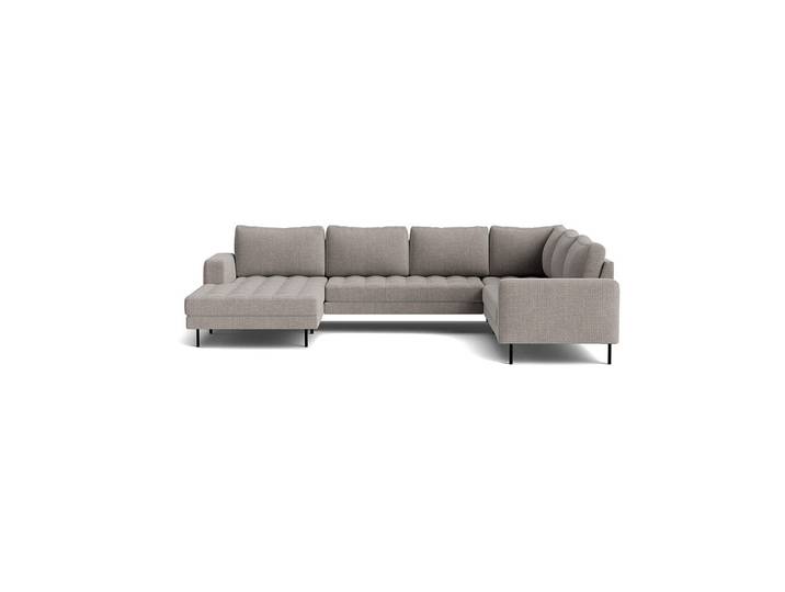 Rouge U-Form Sofa, links