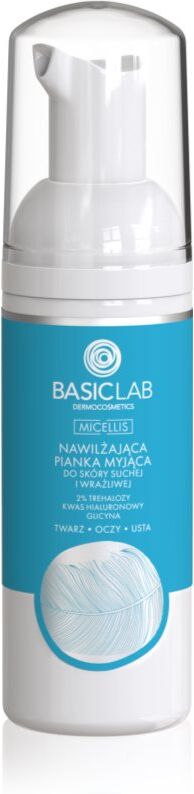 BasicLab Dermocosmetics Micellis gentle cleansing foam for dry and sensitive skin 50 ml