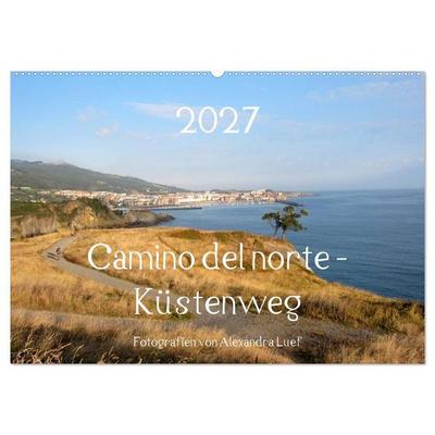 Camino del norte - Küstenweg (Wandkalender 2027 DIN A2 quer), CALVENDO Monatskalender