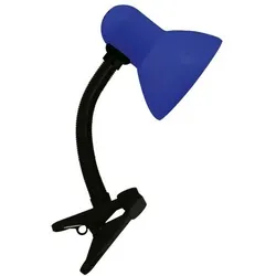 Schreibtischlampe mit Clips TOLA E27 BLUE CLIP IDEUS 02855