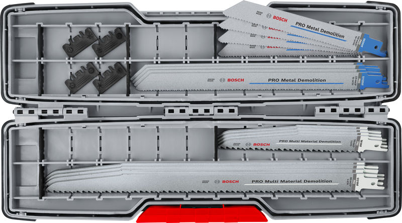 Bosch PRO Tough Box Demolition Blatt-Set, 16-tlg. 2607011822