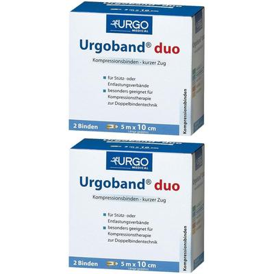 Urgoband Duo Kurzzugbinde 10 cmx5 m 2x 2x2 St Binden