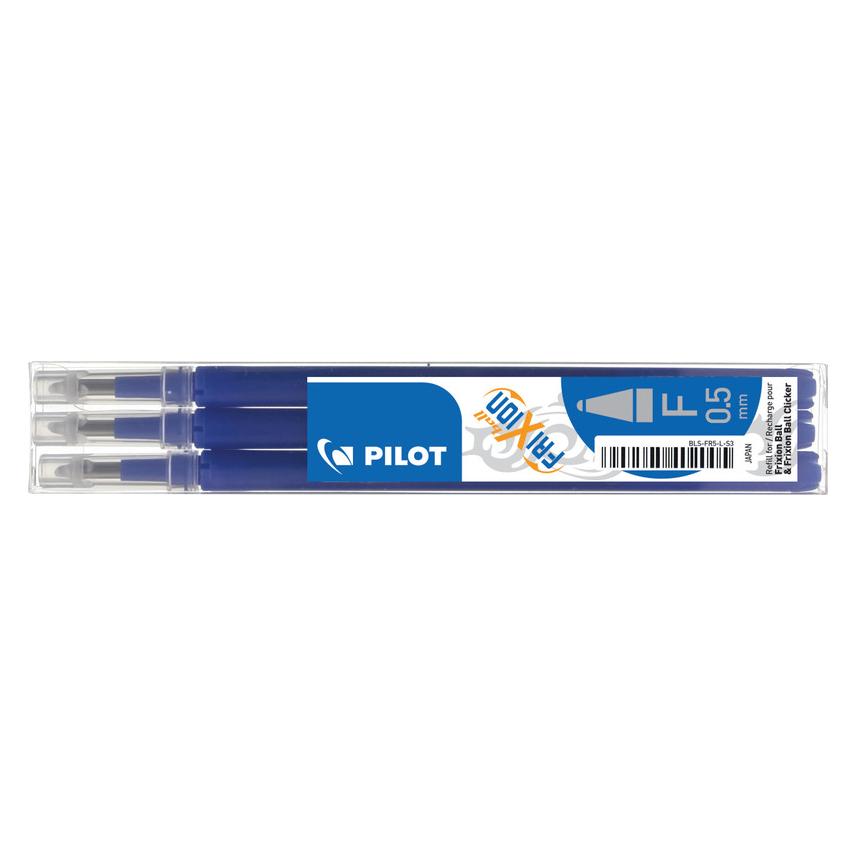 Pilot FriXion Refill Set à 3 (Blau, 0.50 mm, 3 Stk.) (BLS-FR5S3-L)