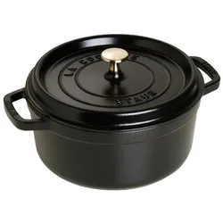 Staub Cocotte, Pfanne + Kochtopf, Schwarz