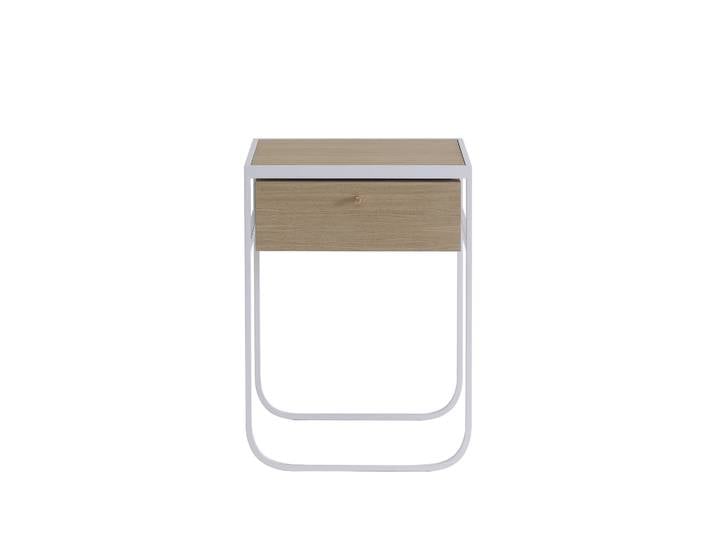 Asplund Nati Tati Drawer Nachttisch White, white lasierte Eiche