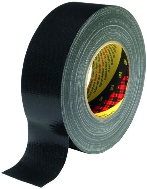 3M Ruban adhésif en tissu 389 jaune 25mm x 50m Scotch (7000111475)