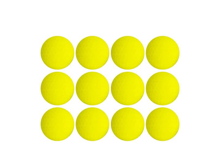 COUGAR Golfball 12er Set 85 Kompression gelb