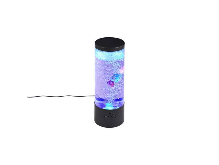 Tube à bulles noir 30 cm avec LED RGB - Sealife