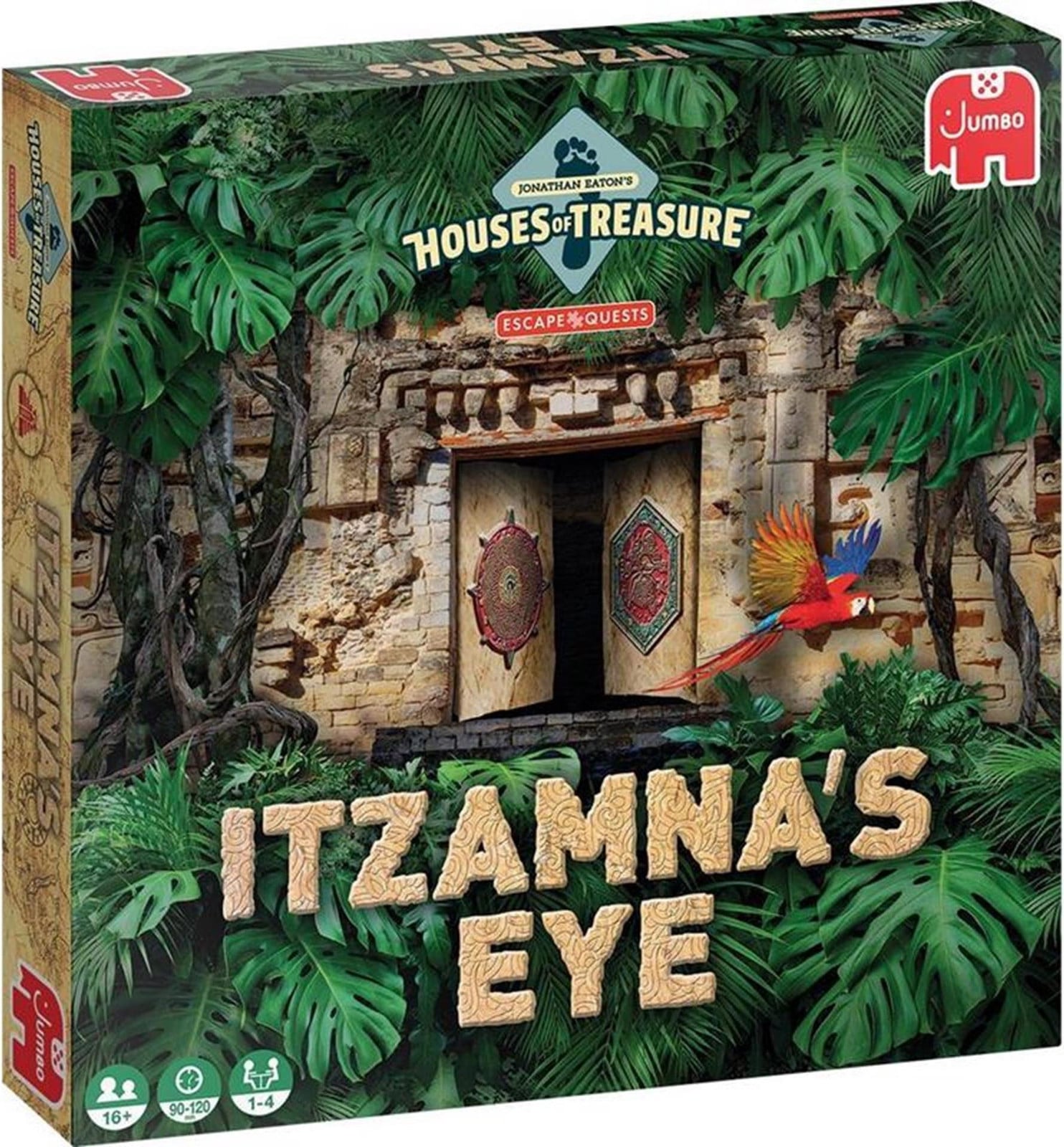 Jumbo Escape Quest Itzamna's Eye kaartspel quiz vanaf 16 jaar