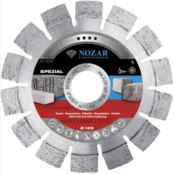 Nozar Diamant-Trennscheibe Spezial 125 mm