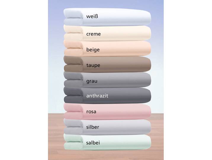 Angenehme Spannbetttücher, Taupe, Größe 131 (1 Spannbetttuch, 100/200 cm)