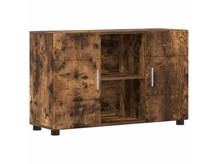 Makastle Sideboard Geräucherte Eiche 88,5x30,5x55,5 cm