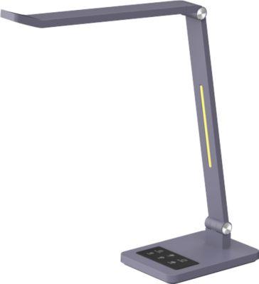 Hansa-by-styro Tide LED-Tischlampe, Farbtemperatur einstellbar, Memory-Funktion, metallicgrau