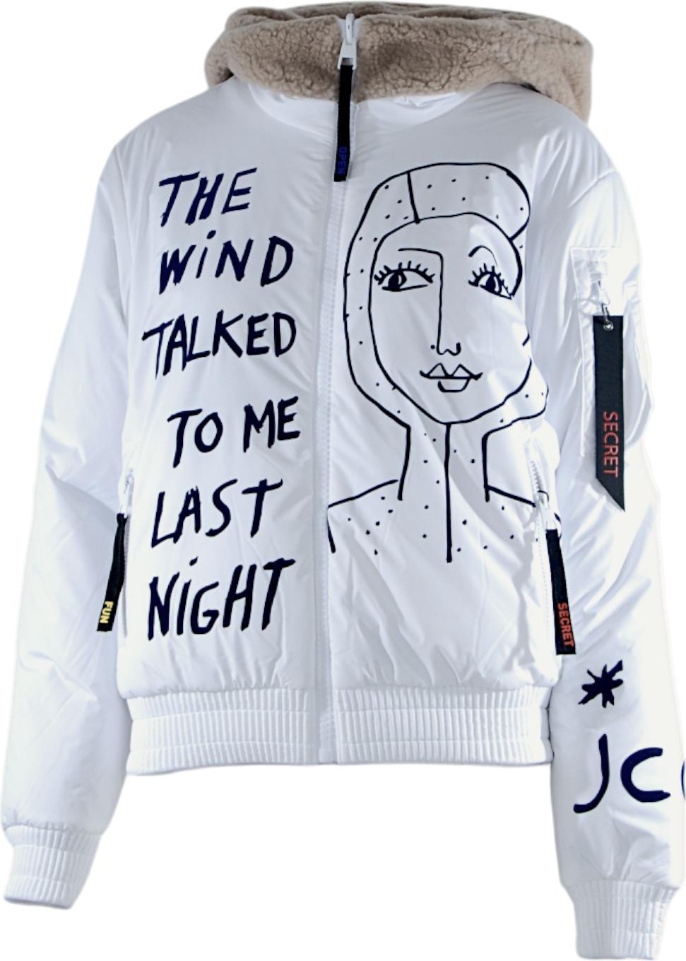 ROSSIGNOL JCC Yeti Fleecy Bomber Damen Skijacke weiss M