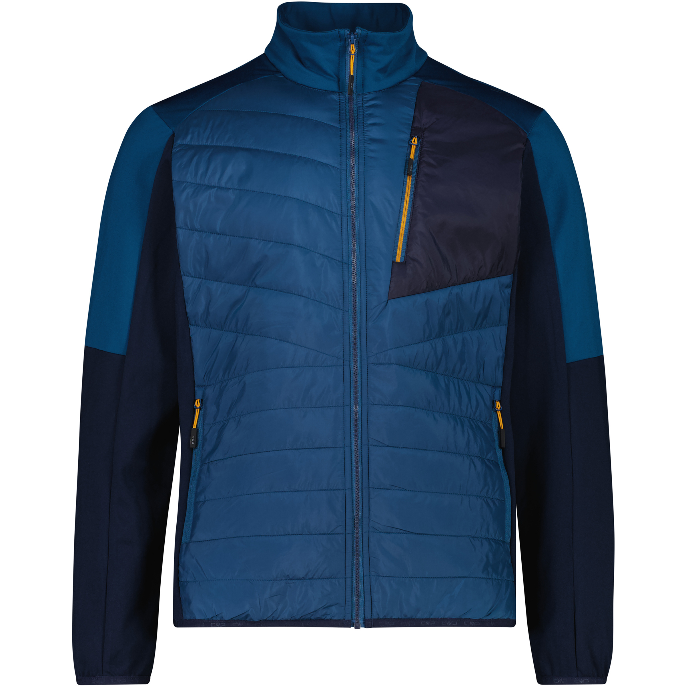 CMP Hybrid Herren Kunstfaserjacke blau Größe S Trekking Schnell trocknend