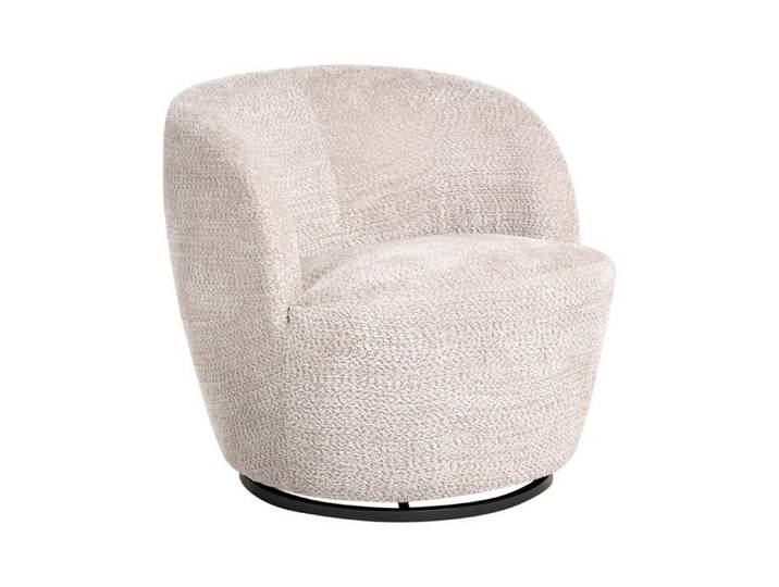 Fauteuil pivotant KUOLPA Tissu Beige