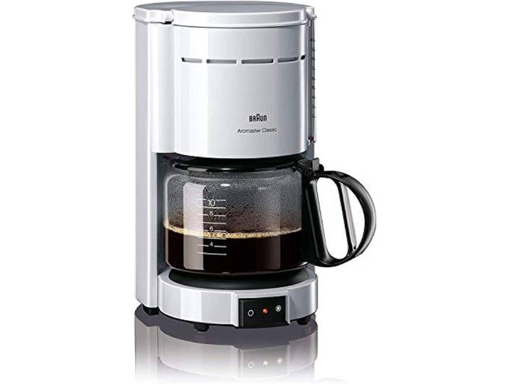 Braun KF47/1 Cafetière Filtre Acier Blanc 1000 W