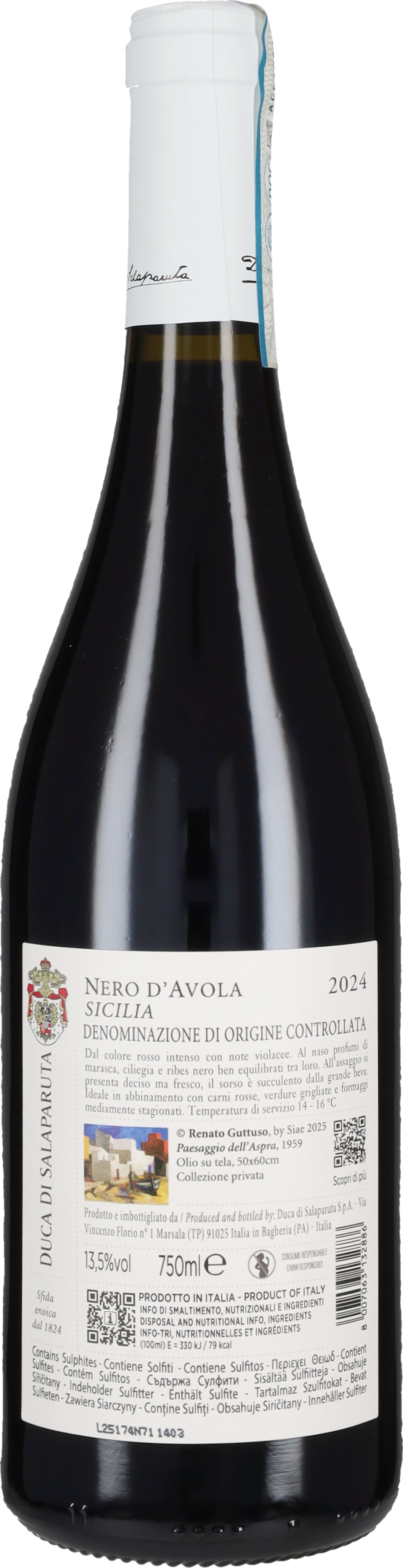 Nero d'Avola Duca di Salaparuta 2024