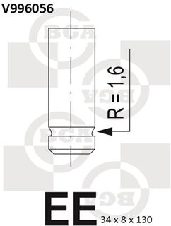 Bga Auslassventil V996056 Für Hyundai Mitsubishi