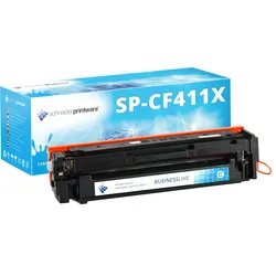 Hochleistungs- Toner 25% mehr Druckleistung ersetzt HP 411X / CF411X Cyan