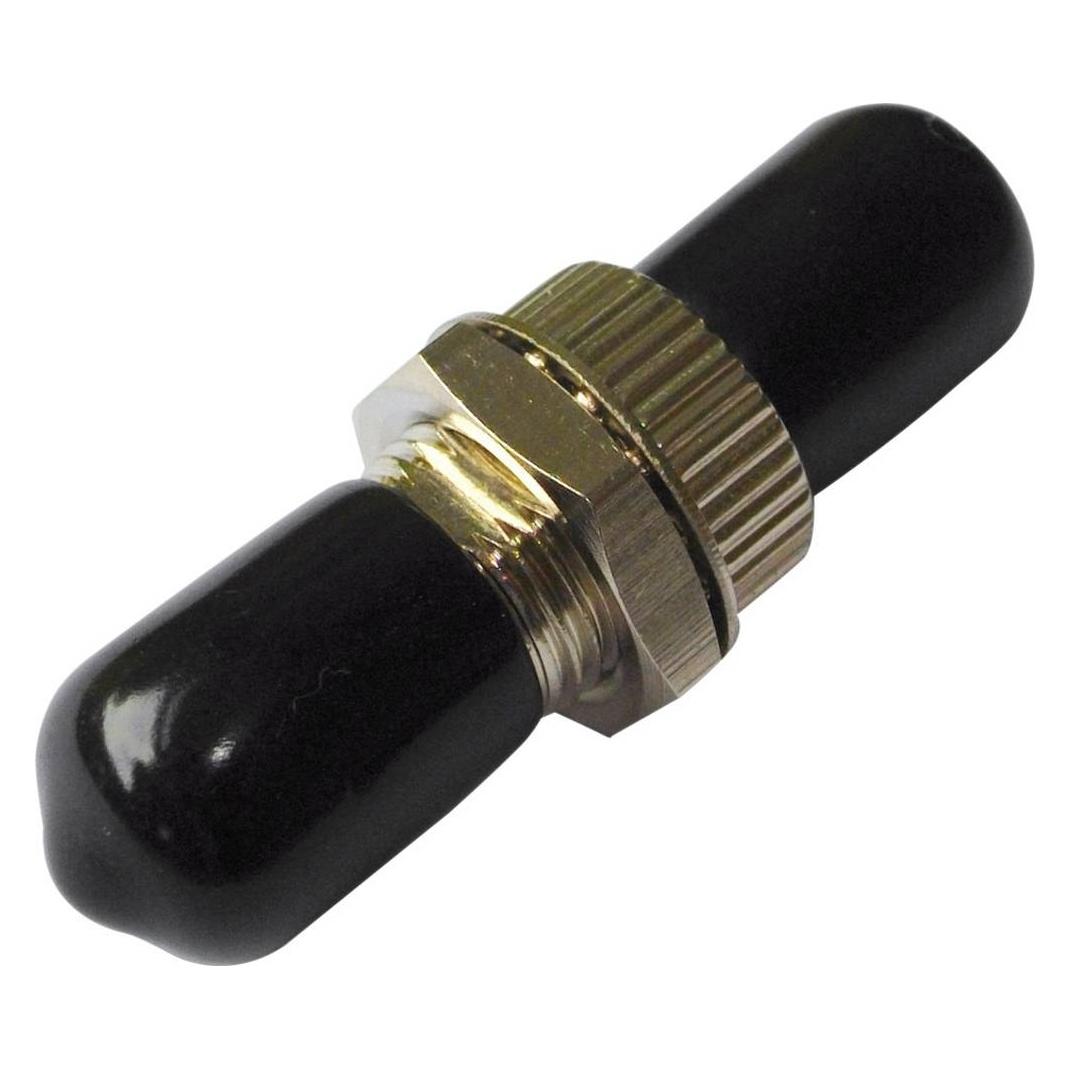 Digitus ST / ST Simplex Kupplung Zirkonia Keramikhülse Metallgehäuse schwarze Kappen Multimode (Netzwerk Kupplung) (DN-96002-1)