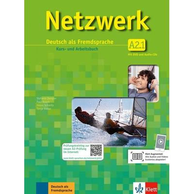 Netzwerk A2 in Teilbänden - Kurs- und Arbeitsbuch, Teil 1 mit 2 Audio-CDs und DVD, Taschenbuch von Stefanie Dengler,Tanja Mayr-Sieber,Paul Rusch,Helen