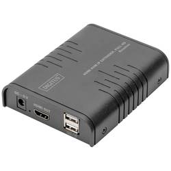 Digitus DS-55530 1 Port HDMI Extender Set Schwarz