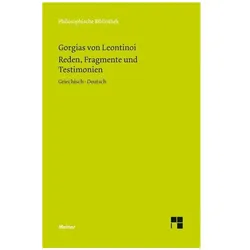 Reden, Fragmente und Testimonien, Fachbücher von Gorgias von Leontinoi, Thomas Buchheim