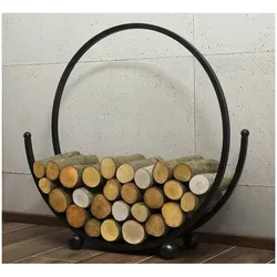 Kaminholzregal SPIRAL 80cm