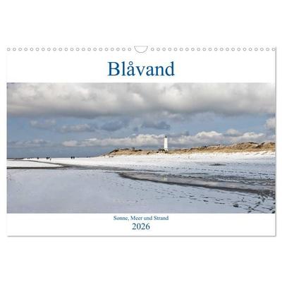Blåvand - Sonne, Meer und Strand (Wandkalender 2026 DIN A3 quer), CALVENDO Monatskalender