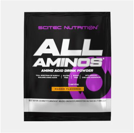 SCITEC NUTRITION AMINO ACID DRINK POWDER ALL AMINOS MANGO 17g