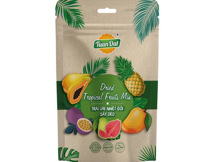 Tuan Dat Mélange de Fruits Tropicaux Séchés 100 g