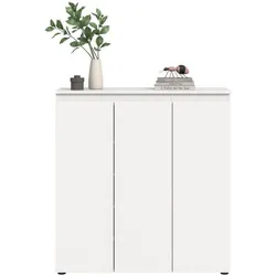 Hohe Kommode Flurschrank Kompaktes Design Viel Stauraum