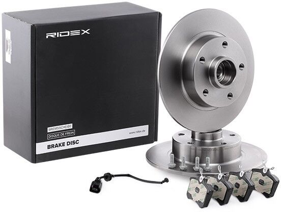 RIDEX 3405B0144 Bremsscheiben und -beläge