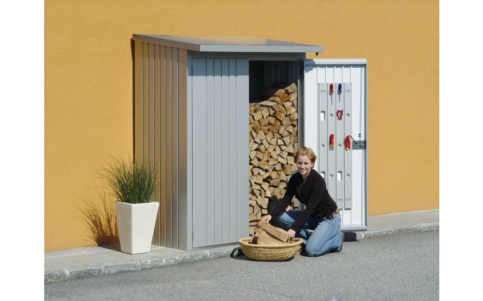 BIOHORTGARTE Türpaket zu WoodStock 150 quarzgrau-metallic 08439139